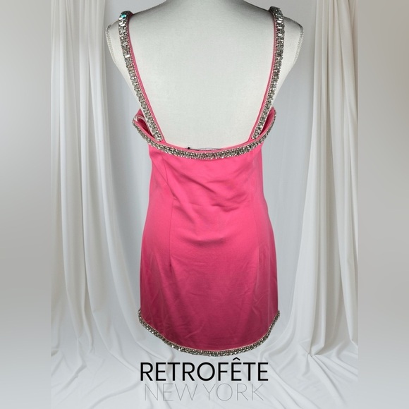 Retrofete | Regina Mini Pink Dress | NWT! - Picture 5 of 8